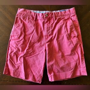 Polo Ralph Lauren Men's Vibrant Pink Flat Front Shorts